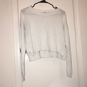 Long Sleeved Sweater Crop Top